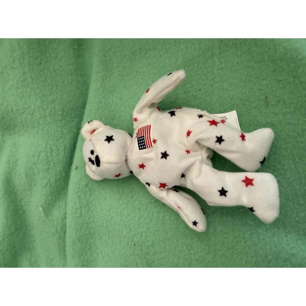 Ty Beanie Baby Glory the Bear McDonald's 1993, 5"